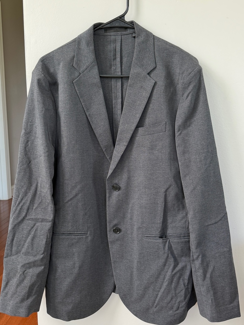 Uniqlo Blazer Jacket Men's Slim Fit Gray - Size M